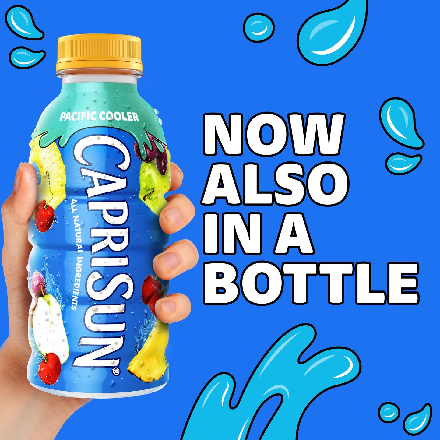 Capri Sun Pacific Cooler Mixed Fruit Flavored Juice Drink Blend From Concentrate, 12 Fl Oz Bottle