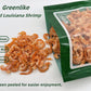 Greenlike Premium Dried Louisiana Shrimp 6Oz - Approx. 280 Pieces,, Wild-Caught Shrimps, Rich In Protein & Calcium, Dehydrated S