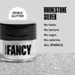 Fancy Sprinkles Rhinestone Silver Bulk Premium Edible Glitter, 100% Edible Glitter For Sparkling Food & Drinks No Taste Or Textu