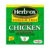 HERB-OX Chicken Bouillon Packets, Sodium Free, 1.5 oz, Pack of 12