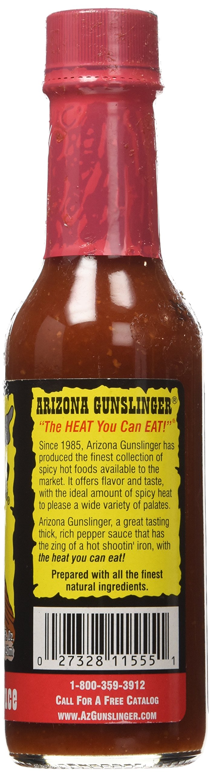 Arizona Gunslinger Red Jalapeño Pepper Sauce