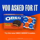OREO REESES Peanut Buttery Creme Chocolate Sandwich Cookies  Limited Edition  10.81 oz