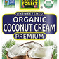 Native Forest Organic Coconut Cream, Dairy Free, Non-GMO, 5.4 Fl Oz (Pack of 12)