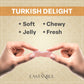Eastanbul Turkish Delight Candy 10.5Oz, 4 Mediterranean Flavors, Turkish Delights Assorted, Lokum Turkish Delight Rose, Bitter O