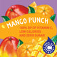 Tampico Mango Punch Drink Mix Packets, Zero Sugar, Low Calorie, 100% DV Vitamin C, 6 Count