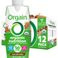 Orgain Organic Nutritional Protein Shake - 16g Grass Fed Whey Protein, 20 Vitamins & Minerals, 11 Fl Oz (Pack of 12), Iced Café Mocha