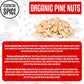 Essential Spice Organic Pine Nuts (Pignolias), 8 Oz