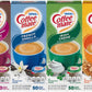 Coffee Mate Liquid .375Oz, 4 Flavor Variety 200 Count Including Original, Cafe Mocha, French Vanilla & Hazelnut