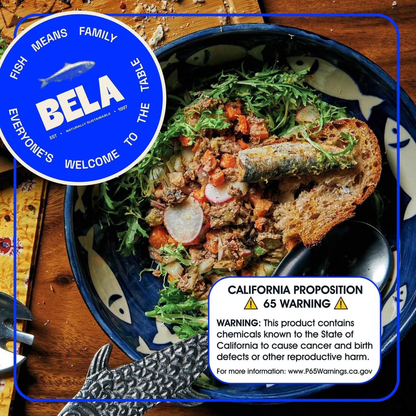 BELA Wild Caught Portuguese Sardines Variety Pack - (2) Tins Each of Piri Piri, Lemon, & Smoke Flavor | 4.25 Oz (Pack of 6) | Hi