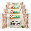 Glicks Pearl Barley Beans 16Oz (4 Pack) | Top-Grade Taste & Texture  Perfect For Soups  Stews  Cholent  Chilis