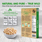 From Wild Fresh Organic Pine Nuts 7Oz Certified Vegan Kosher Unsalted Pignolias - Siberian Pine Nuts For Pesto, Raw Nuts, Medite