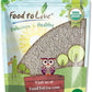 Food to Live Organic White Chia Seeds, 1 Pound - Whole, Raw, Kosher, Keto, Sirtfood, Vegan, Bulk. Rich in Omega 3, Omega 6, Diet