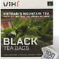 Vixi Black Tea Bags, 100 Counts, Vietnam'S Mountain Tee, Ancient Tea Tree, Bold And Balanced Flavored, Caffeinated, Tagless, Asi