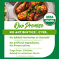 Just Bare Organic Fresh Chicken, Drumsticks, 1.5 lb