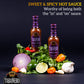 Sweet & Spicy Hot Sauce By Tabaero, Gourmet Hot Sauce Gift, Fiesta Party Favors, All Natural, Gluten Free, Low Sodium, Vegan, Ko