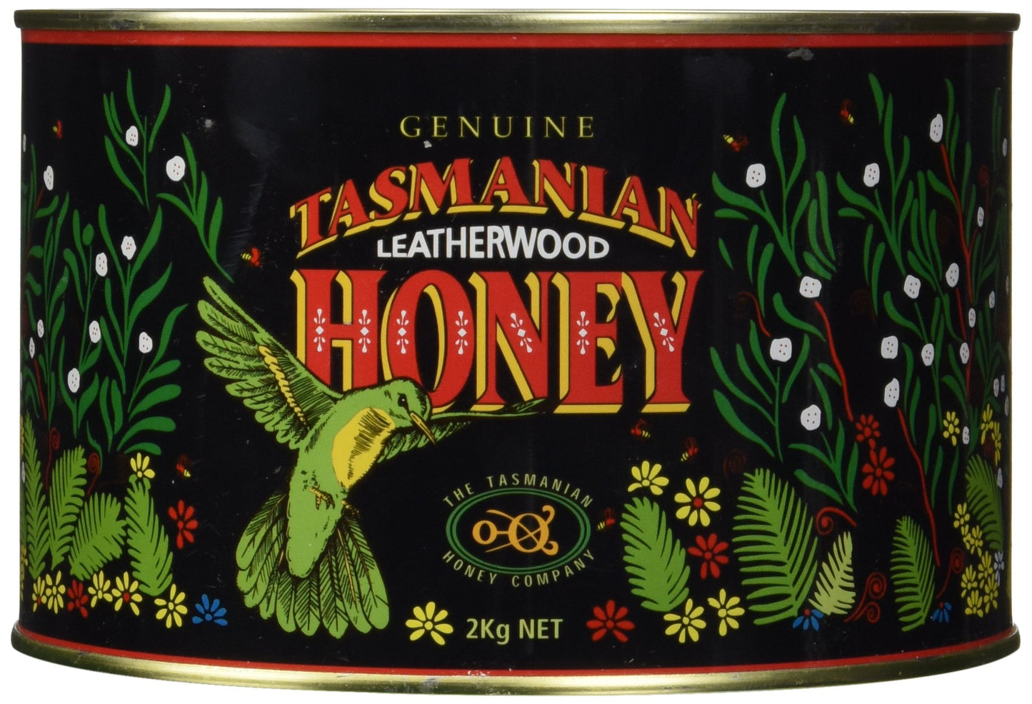 Tasmanian Leatherwood RAW HONEY | 4.4 Pounds | Pure | Unheated | Unfiltered | Unpasteurized | Hand-Crafted | Product of Australi