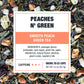 Tiesta Tea Peaches N Green Loose Leaf Tea, Premium Medium Caffeinated Blend, 2.0 oz Pouch, Brews Up to 25 Cups