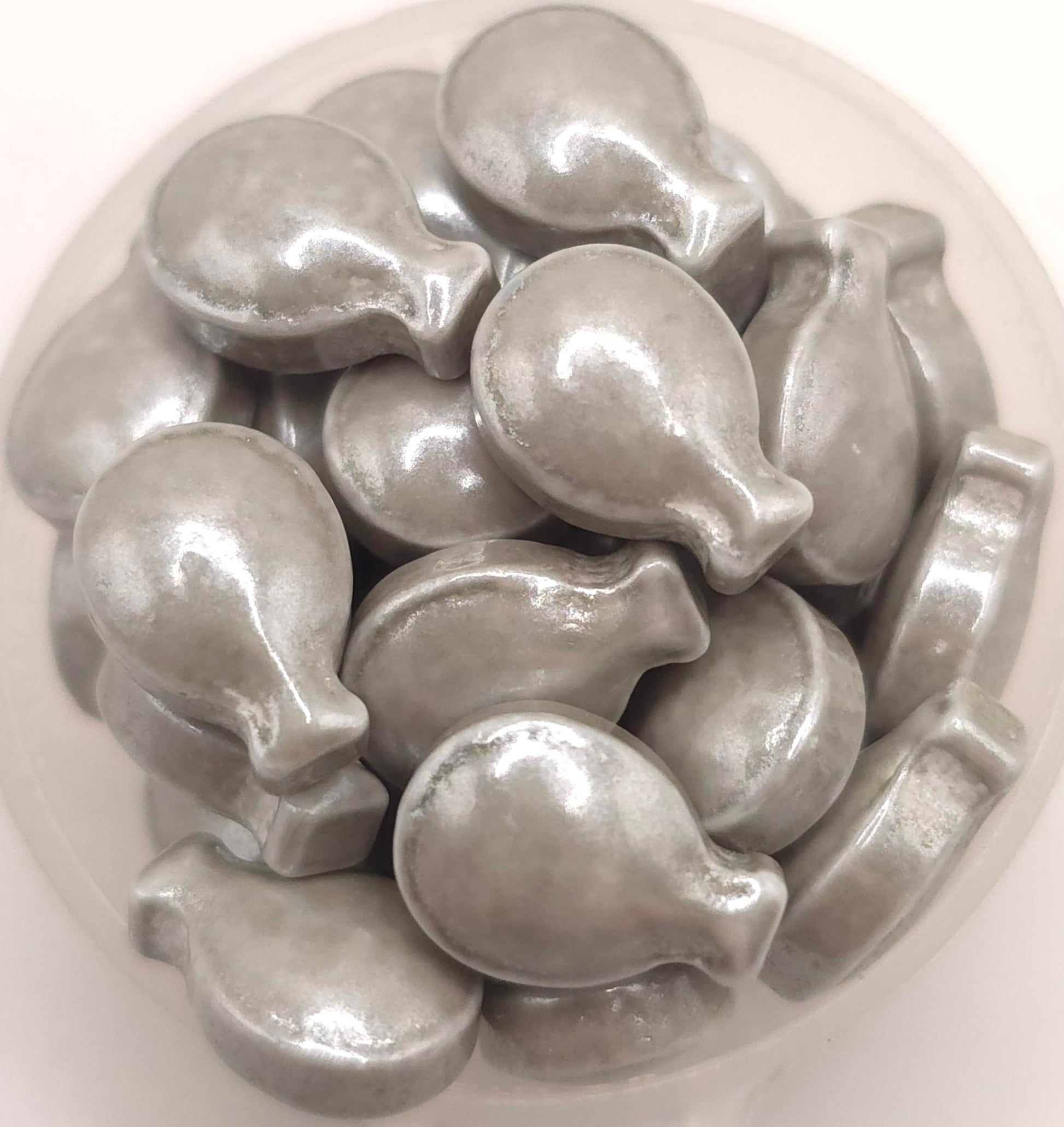 NCS Silver Balloon Edible Candy Sprinkles, 8 ounces - Great for Cupcakes, Cookies, Cakes, Cakes Pops, Donuts
