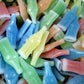 Wax Bottles - Nostalgic Retro Assorted Fruity Liquid Inside Chewy Wax Bottles 1 lb in a Resealable Bag