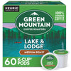 Green Mountain Coffee Roasters Lake and Lodge Blend Keurig Single-Serve K-Cup pods, Dark Roast Coffee, 60 Count (6 Packs of 10)