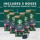 Starbucks By Nespresso Original Line Dark Roast Espresso, 50-Count Espresso Pods