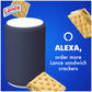 Lance Sandwich Crackers, Captains Wafers White Cheddar, 10 Individual Packs, 6 Sandwiches Each