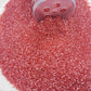 Edible 5 Ounce Fine Decorative Red Sanding Sugar Sprinkles For Baking, Sparkling Crystals For Cakes, Cookies, Cupcakes, Ice Crea