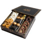 Oh! Nuts Chocolate Gift Basket - Gourmet Assorted Chocolates - 6 Section Metal Tin - Square - 1 Count