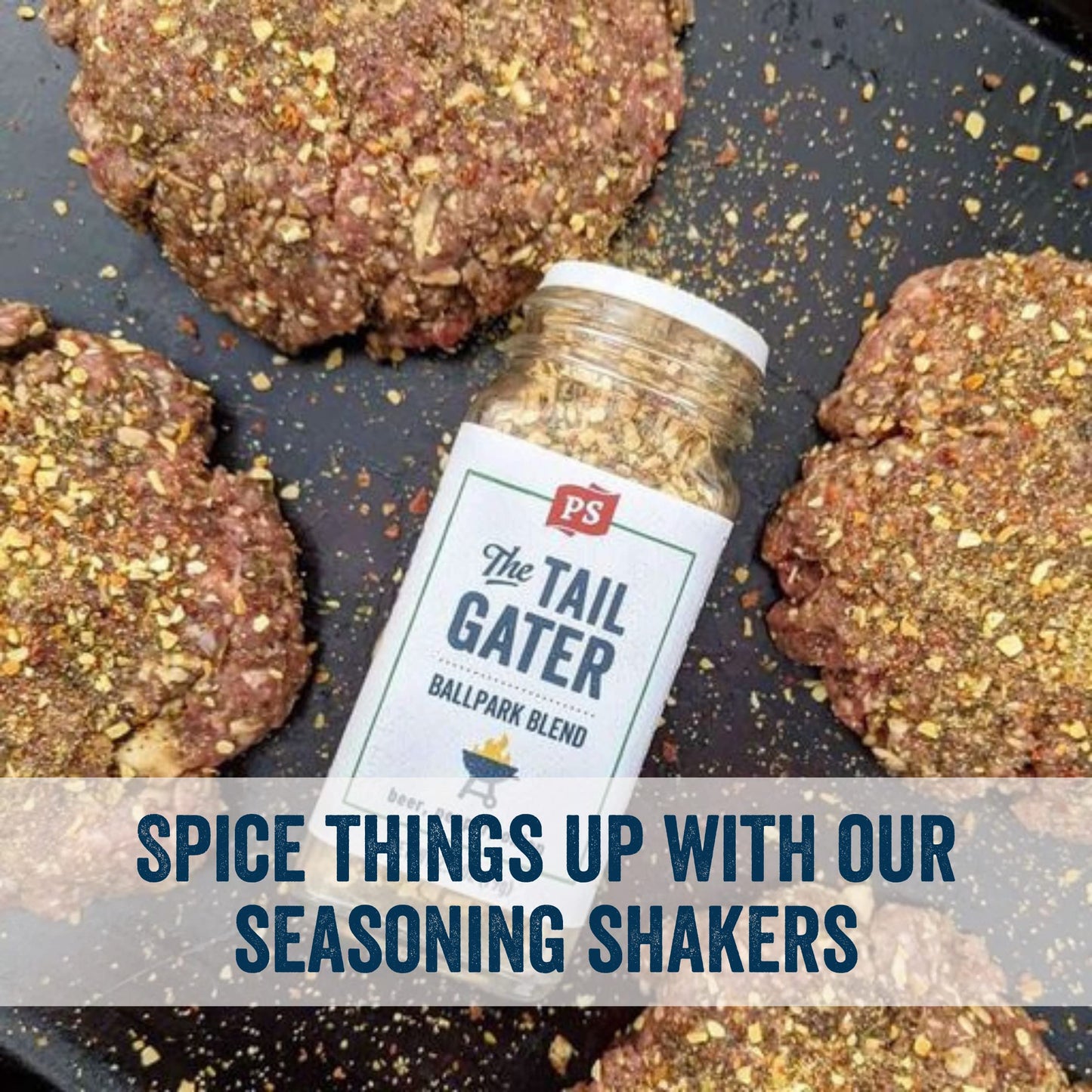 PS Seasoning The Tailgater All-Purpose Seasoning, Toasted Onion & Pepper Flavor, 2.8 Ounce