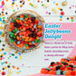 Jelly Beans - 2 lb Bulk Bag | Assorted Flavors: Strawberry Orange, Blue Raspberry, Watermelon, Grape, & Apple | Perfect for Cand