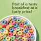 Malt-O-Meal Tootie Fruities Breakfast Cereal, Colorful And Fruity Cereal For The Family, Family Cereal Size, 30 Oz Resealable Cereal Bag