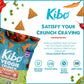 Kibo Veggie Chips Hot Chipotle Flavor, Plant-Based Protein, Gluten-Free, Non-Gmo, Vegan-Friendly, 3D Triangles, Flaming Hot 12 P