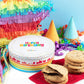 Happy Birthday Cookies Tin Chocolate Chip Gift Basket Tin Individually Wrapped Food Gift For Men Women Gourmet Kosher