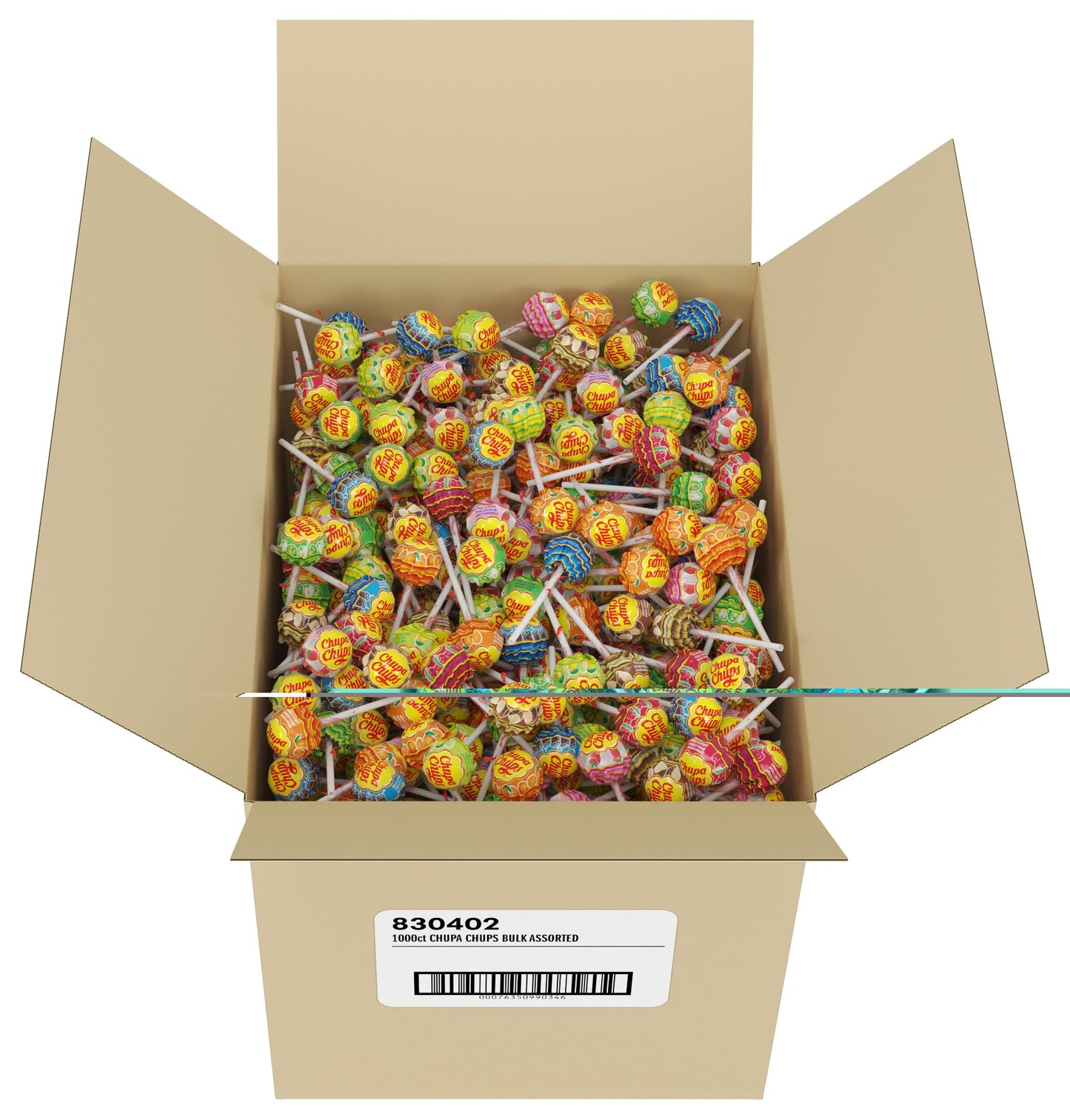 Chupa Chups Classic Bulk Lollipop Assortment  7 Flavors  Individually Wrapped Candy for Kids (1000 Suckers)