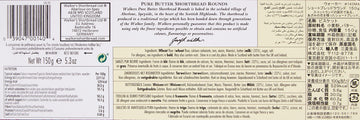 Walkers Pure Butter Shortbread, Rounds, 5.3 Oz