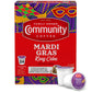 Community Coffee Mardi Gras King Cake Flavored Coffee Pods, Medium Roast, 24 Count, Compatible with Keurig 2.0