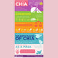 Mamma Chia Organic Vitality Squeeze Snack, Green Magic, 24- 3.05 Ounce Chia Snack. Usda Organic, Non-Gmo, Vegan, Gluten Free, An