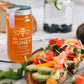 Bee Harmony Raw Clover Honey - 12 Ounce Jars (Pack of 2)