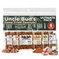 Jerky-n-Spice Uncle Buds Deep Fried Peanuts in Shell, Flavored Mixed Nuts, 42 Ounce, Includes Cajun, Salt & Vinegar, Spicy Peanuts