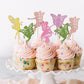 30 Pcs Fairy Cupcake Toppers Glitter Flower Angel Fairy Cupcake Picks Ballet Dancer Cupcake Decorations For Wedding Bridal Showe