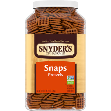 Snyders Of Hanover Pretzel Snaps, 46 Oz Canister