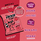 THE FROOT THIEF Strawberry Fruit Snack Whips, Nut Free, 5 Count, Perfect for School Lunches