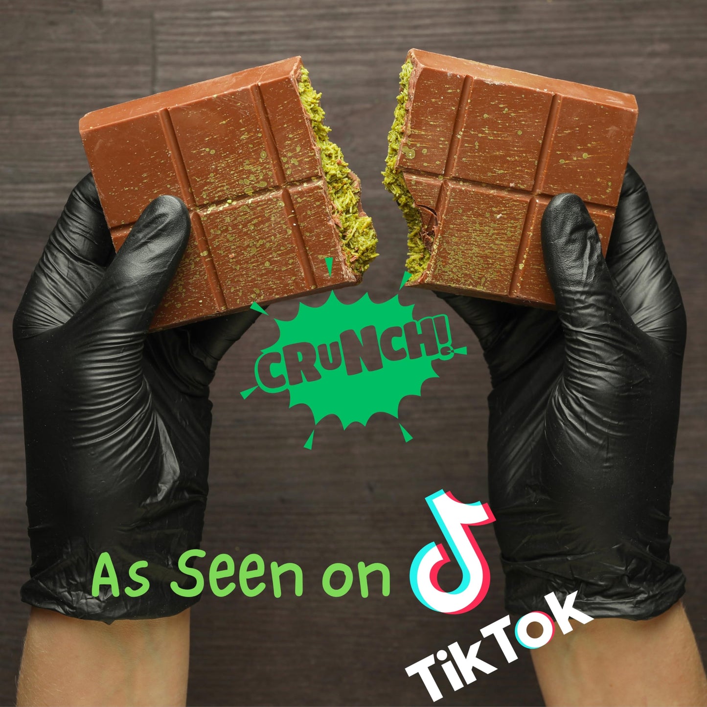 Dubai Chocolate Bar - 3.52Oz (100G) - Elegant Ma Lit Candy Milk Dubai Chocolate Bar With Pistachio & Knafeh/ Kataifi - Viral Dubai Chocolate - Great Holiday Gift For Men Women Mom Dad (Christmas Package)