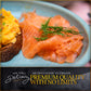 New Yorks Delicacy Smoked Salmon Nova - 3 X 4 Oz. (0.75 Lb) [All Natural] - Most Awarded, Pre-Sliced, Fully Trimmed Salmon - Kosher, Gluten Free, High In Omega 3-100% Natural Atlantic Salmon