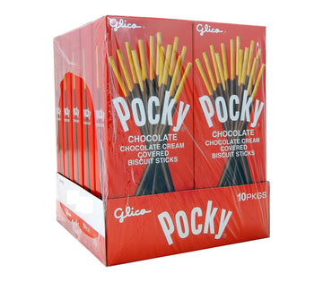 Pocky Chocolate 10Ct 1.41Oz(Pack Of 10)
