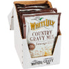 White Lily Sausage Country Gravy Mix, Pack of 8, 2.25 oz Each