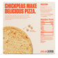 Banza Plain Crust Frozen Pizza from Chickpeas - High Protein, Gluten Free, Lower Carb Vegan Pizza Crust - 2 Pack, 13.4oz