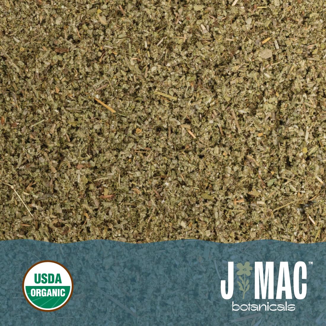 J Mac Botanicals, Organic Rubbed Sage (2 Oz), Certified Organic Dried Sage Leaf, Herb Seasoning, Excellent For Sausage Making, F
