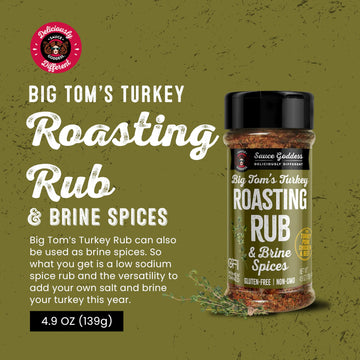 Sauce Goddess Big Tom'S Turkey - 5.2 Oz.