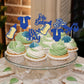 Gyufise 24Pcs Baby Shower Cupcake Toppers Glitter Tie Onesie Baby Bottle Oh Baby Cupcake Picks It'S A Boy Cake Decorations For B